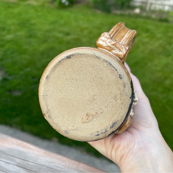 John Coiner Art Pottery Stoneware 3D Wizard Face Mug Coffee Cup 80s Vintage VTG - Picture 10 of 13